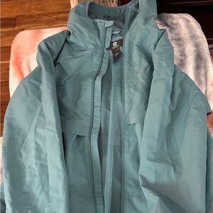 Champion Teal Windbreaker Jacket